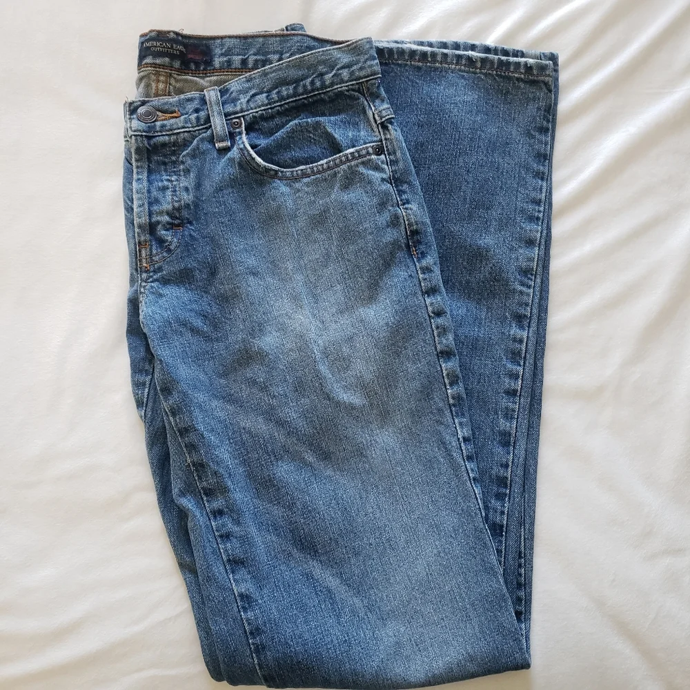 American Eagle Outfitters 6 Long, Blue 👖 Jeans. - Picture 2 of 14